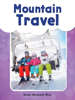 cover image of Mountain Travel Read-Along eBook